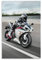 Sportfahrräder, Motorrad-Poster, Yamaha Yzf R1, dekoratives Gemälde, Leinwand, Wandposter und Kunstbild, modernes Familien-Schlafzimmer, Dekoration, Poster, 30 x 45 cm