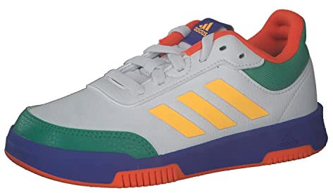 adidas Unisex Kinder Tensaur Sport Training Lace Shoes, crystal white/solar gold/lucid blue, 39 1/3 EU