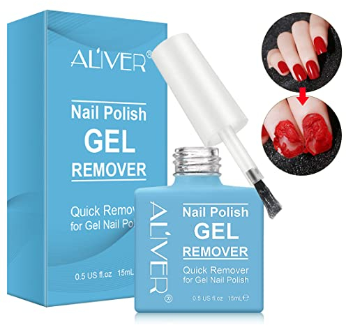 Nagellackentferner Mit Werkzeugen, 2-3 Minuten Schnell & Einfach Gel Nagellack-Entferner - Sicher, Nicht-Irritierenden Geruch, Keine Notwendigkeit für Folie, Einweichen Oder Verpackung (1 Stück)