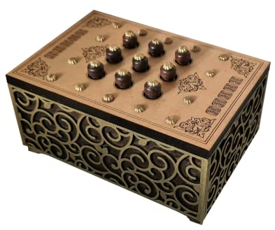 Planet Puzzle Box - Brainteaser Trick Box handgefertigt von Jean-Claude Constantin in Deutschland - Schwierigkeitsexperte