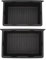Aramox 2Pcs Under Seat Storage Box, Black Underseat Organizer Under Seat Storage Container Compatible with Tesla Model Y 2020‑2023