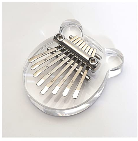 Anfänger Kalimba 8-Ton-Daumenklavier Kalimba-Fingerklavierinstrument (Color : Acrylic 7)