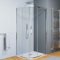 OLIMPO DOCCE - Box doccia semicircolare con porta scorrevole 70x90 6mm ATENA