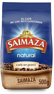 Saimaza Café en Grano 100% Natural, 500 g