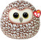 TY Whoolie Owl Squish a Boo 10 Inches - Squishy Beanies for Kids, Baby Soft Plush Toys - Collectible Cuddly Stuffed Teddy
