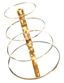 Mikinona Abnehmbarer Cupcake-ständer Mit Lichtern 4-stufiges Acryl-kuchenregal Für Hochzeiten Geburtstage Kaltlicht-displayhalter