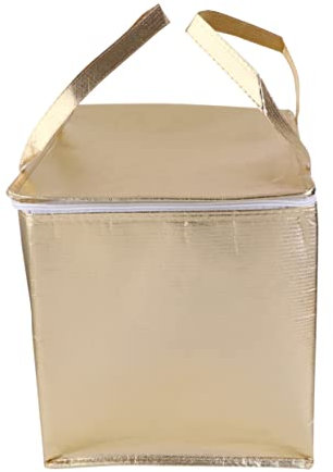 Cabilock 1pezzi Borsa Termica Isolata Reutilizzabile Per Cake E Gelato Borsa Tote Capacità Per Frutta E Snack Borsa Isolante Portatile