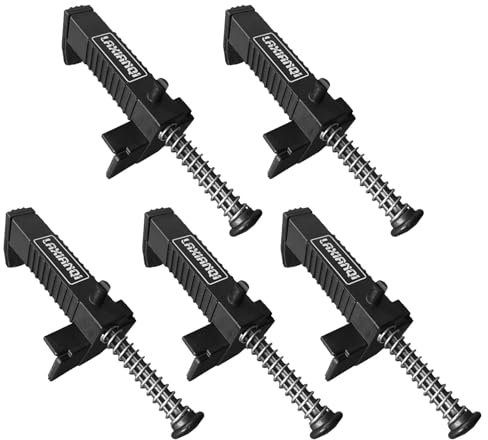 2/5 Bricklaying Tools, Bricklaying Brick Lines Runner Clamps, Runner Wire Drawer Bricklaying Tool Fixer for Building Construction