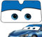 Hobngmuc Visera De Coche De Dibujos Animados, Parasol Coche, Cartoon Ojos Parabrisas Delantero del Coche, Parasol Parabrisas Delantero, Mantiene El Coche Fresco, 130cm X 70cm