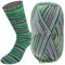 LANA GROSSA Meilenweit 100 Merino extrafine | Hochwertiges Sockengarn, waschmaschinenfest | Handstrickgarn aus 75% Schurwolle & 25% Polyamid | 100g Wolle, Stricken & Häkeln | 420m Garn FB6165