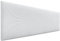 DHOME Kopfteil in unifarbenem Cord, hohe Qualität, modernes gepolstertes Kopfteil, Luxus-Bett, gepolstertes Schlafzimmer (Weiß, 160 cm)