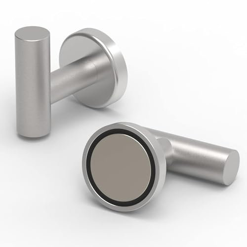 Ant Mag Magnetic Coat Hooksfor Hanging Magnet Hooks Heavy Duty Rare Earth Neodymium Magnets for Pot Holder Grill Refrigerator Home Office Bags Workplace or Traveling