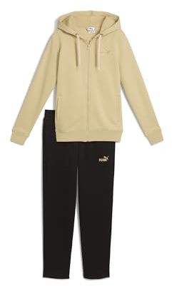 PUMA Damen Metallic Hooded Sweat Suit Fl Op Strickanzüge (1er Pack)