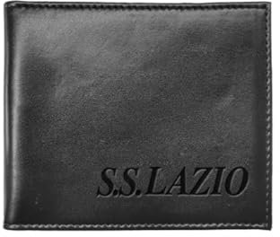 CALCIOGADGETS Portafoglio LAZIO Ufficiale in Vera Pelle Borsellino Portacarte Originale Enzo Castellano PTFLA173189