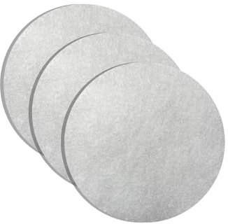 BFS Filters Pacco di 3 filtri di Ricambio compatibili con Lunos ALD-R 160 e e² Tipo 9/FIB-P 039004: Filtro d’Aria, Antipolvere,Antipolline per Uscite d’Aria da Parete Esterna, Ø140 mm, Filtro M5