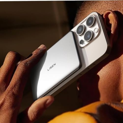 LISEN Magsafe Powerbank Magnético Mini Bateria Portatil para iPhone 16 Pro, Batería Externa Magsafe 5000mAh Cargador Inalambrico Ligera & USB-C PD 18W para iPhone 16 15 Pro Max 14 13 12 Regalo Gadgets