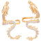 XINGLIDA Modeschmuck, Einzigartige Drachen-Ohrmanschettenverzierung, exquisite Ohrringe, modische Clip-On-Ohrringe, kein Piercing, Ohrschmuck,
