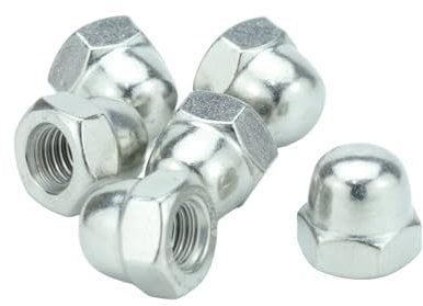 M8 (8mm) Dome Cap Nut - A2 Grade Stainless Steel (Pack of 10)