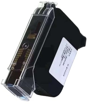 MFHgLKT 1 Stück Eco-Solvent-Tintenstrahldrucker-Handgerät mit 12,7 mm Druckhöhe, kompatibel mit bunten Tintenpatronen(1 Black Cartridge)