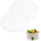 Acryl Cake Board, 2 Stück Tortenplatte Rund Acryl, Ø 15cm Acrylplatte Transparent, Torten Platte Wiederverwendbar, kuchenplatte 2mm Dick Mit Schutzfolie, für Aufbewahren von Kuchen, DIY Handwerk