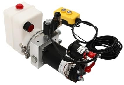 Pompe hydraulique Manuelle Pompe hydraulique pour remorque à benne basculante Unité d'alimentation hydraulique Pompe hydraulique à simple effet pour camion à benne basculante Pompe de direction assist