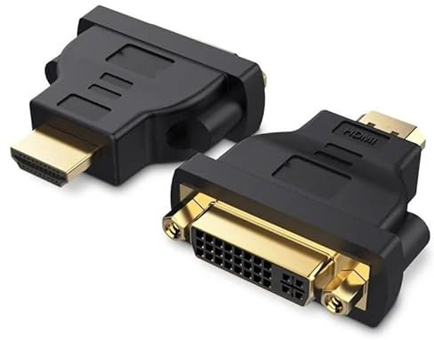 Watio Wave Adaptador - dvi a hdmi, Permite conexión Entre Dispositivos, Tipo M/M, Compacto y Ligero, Ideal para Video Digital