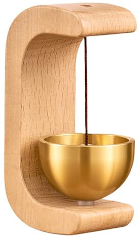 Fluxioxtna Shopkeepers - Timbre de madera para nevera, porche, jardín y patio trasero, decoración interior y exterior