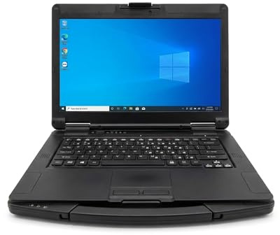 Tough-Book REFURBISHED FZ-55 I-core i5-8365U, 1.6GHz/4.1GHz, 14.0 FHD Touchscreen, 16 GB, 256GB SSD, HDMI, Bluetooth, USB 3.0, Webcam, UK keyboard Layout, IP53 Rated, Windows 11 Pro, New charger