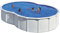 Piscina Gre KITPROV4870 Varadero. - Piscina fuori terra in acciaio, a forma a otto in acciaio, colore bianco. Piscina scomponibile per Giardino. 500 x 340 x 120 cm