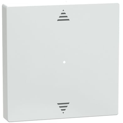 Schneider Electric Merten Wippe für Taster-Modul mit Pfeilen Auf/Ab, 1-fach, Unterputz, System M, aktivweiss glänzend, Artikelnummer MEG5215-0325