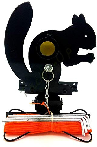 Gamo - Squirrel Field Target with pull up cord & 4 bullseye reducers - Interchangeable system for air rifles/pistol gun