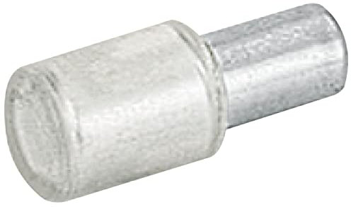 Hettich - Tope para mesa de cristal (zincado), transparente