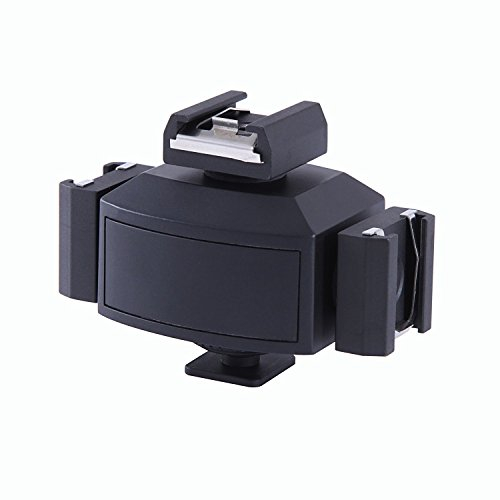 Movo Foto HVA30 Video Zubehör Triple Schuh Halterung für Lampen, Monitore, Mikrofone & Mehr