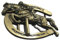 Buckle Pferd mit Reiter - Jockey - Springreiten - Gürtelschnalle