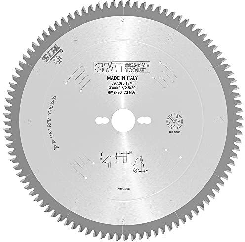 CMT Orange Tools 297.096.12M - Sierra circular 300x3.2x30 z 96 tcg -6 grados silenciosa