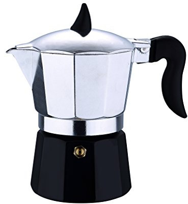 Renberg Chess - Einbau-Kaffeemaschinen aluminium kunststoffgriff und deckel 3p tazas 15.3cm