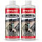 BRESTOL® Algenentferner Pilzentferner Flechtenentferner 2x 1000 ml Konzentrat - Grünbelagsentferner Grünbelagentferner