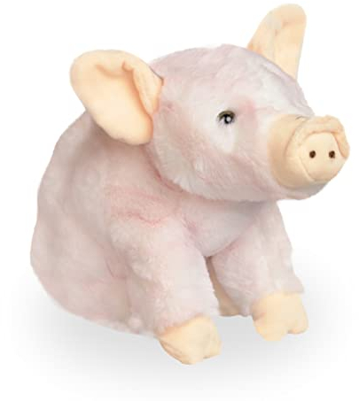 Mollis Kuscheltier - Kuschelschwein - 25 cm - Plüschtier-Schwein - Kinder-Kuscheltier - weiches Stofftier für Kinder und Babys