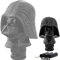 JINGLINGKJ Schaltknauf Nachahmung eines echten Darth Vader MT AT Universal Fashion Schaltknauf Kopf 3 Adapter 1 Stck Schwarz