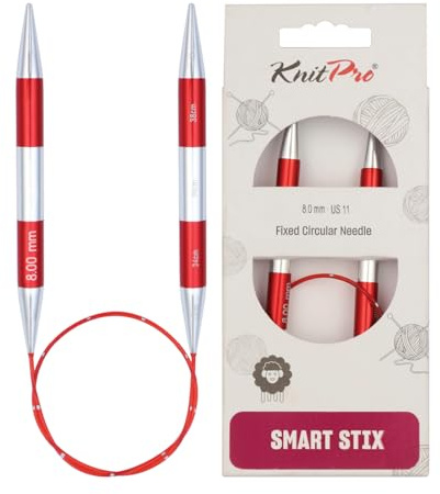 KnitPro Smartstix Fixed Circular Needles 16 (40cm) | 8.00mm