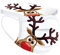 Lulupi Mundschutz Weihnachtsmaske 3D Weihnachten Waschbar Maske Baumwolle Stoff Mund-Nasenschutz mit Filter Atmungsaktiv Stoffmaske Alltagsmaske Weihnachtsmotiv Multifunktionstuch Halstuch