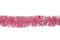 Creativery Weihnachtsgirlande Lametta 7cm x 3 Meter Lamettagirlande Baumgirlande Christbaumdeko Farbauswahl: rosa