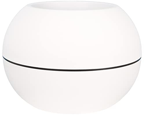 Riviera Granit Boule, 40cm Diamètre, Blanc