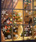 Haus Projekt Weiße Weihnachten Fensteraufkleber wiederverwendbar, 184 statische Fensterbilder, 5 Blatt mit Schneeflocken, Sternen, festlichen Wintermotiven - Weihnachten Deko