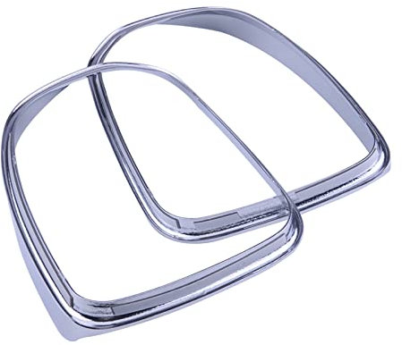 Wing Mirror Covers For Volvo XC60 XC90 2015 2016 2017 2018 Pair Of Chrome Plated Side Door Rain Rearview Mirror Guard Cover Trim Side Wing Mirror Cover Cap