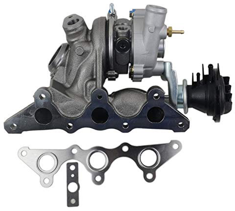 Huiruhy Turbolader mit Abgaskrümmer Ersatz für SMART CABRIO/CITY-COUPE/CROSSBLADE (450) 0.6 0.7 / ROADSTER 0.7 (452) 1998-2004