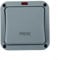 Interruttore a pulsante per campanello impermeabile e antipolvere, IP66, 220 V ~ 250 V in plastica