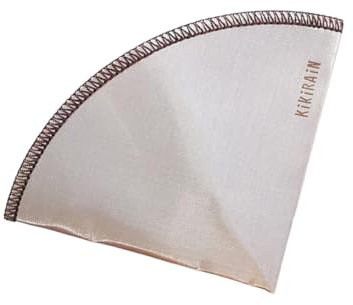 Gadpiparty Kaffeesieb Kaffeefilterkegel Edelstahl Kaffeetassen-Tropfer Kaffeetropfkegel Filter für Kaffeemaschinen wiederverwendbarer Kaffeetropfer Teegeschirr-Filter Sanduhr Filtersieb