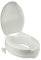 Stock-Fachmann® Toilettensitzerhöhung Smart In 5cm 10cm Oder 15cm Mit Deckel Oder Ohne Deckel WC Sitzerhöhung Toilette Senioren Toilettenaufsatz Senioren Farbe Weiß Belastbar 200kg