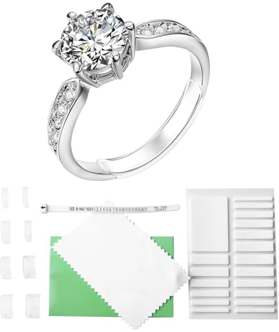 Ringgrößenversteller für lose Ringe, unsichtbarer Ringschutz für Damen und Herren